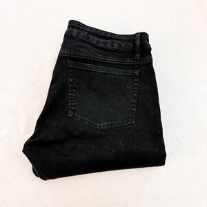 The Kooples Sport Short Fit Black Denim Jeans Size 29 Short